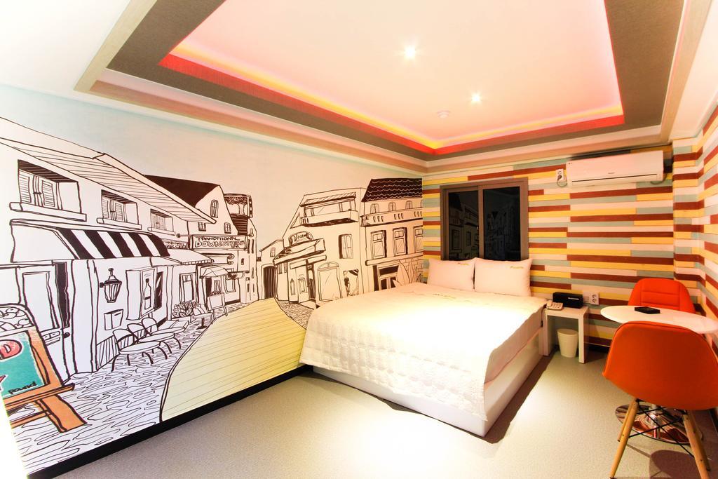 M2 Motel Ciudad Metropolitana de Ciudad Metropolitana de Busan Habitación foto